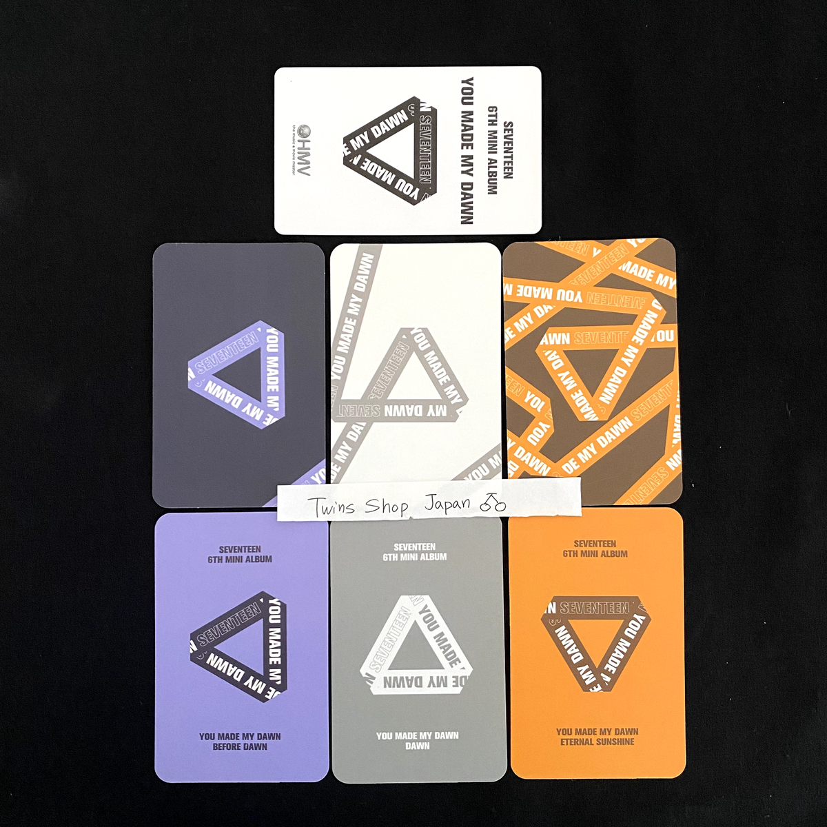 SEVENTEEN you make my day + you made my dawn Hoshi Photocard