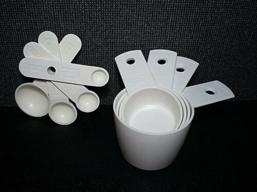 Medição PYREX conjuntos de Copos e Colheres Medidores