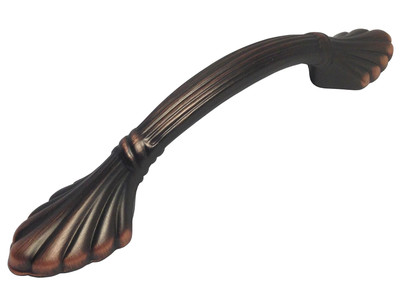 Oil Rubbed Bronze 3'' Cabinet Fluted Pull 5'' length 