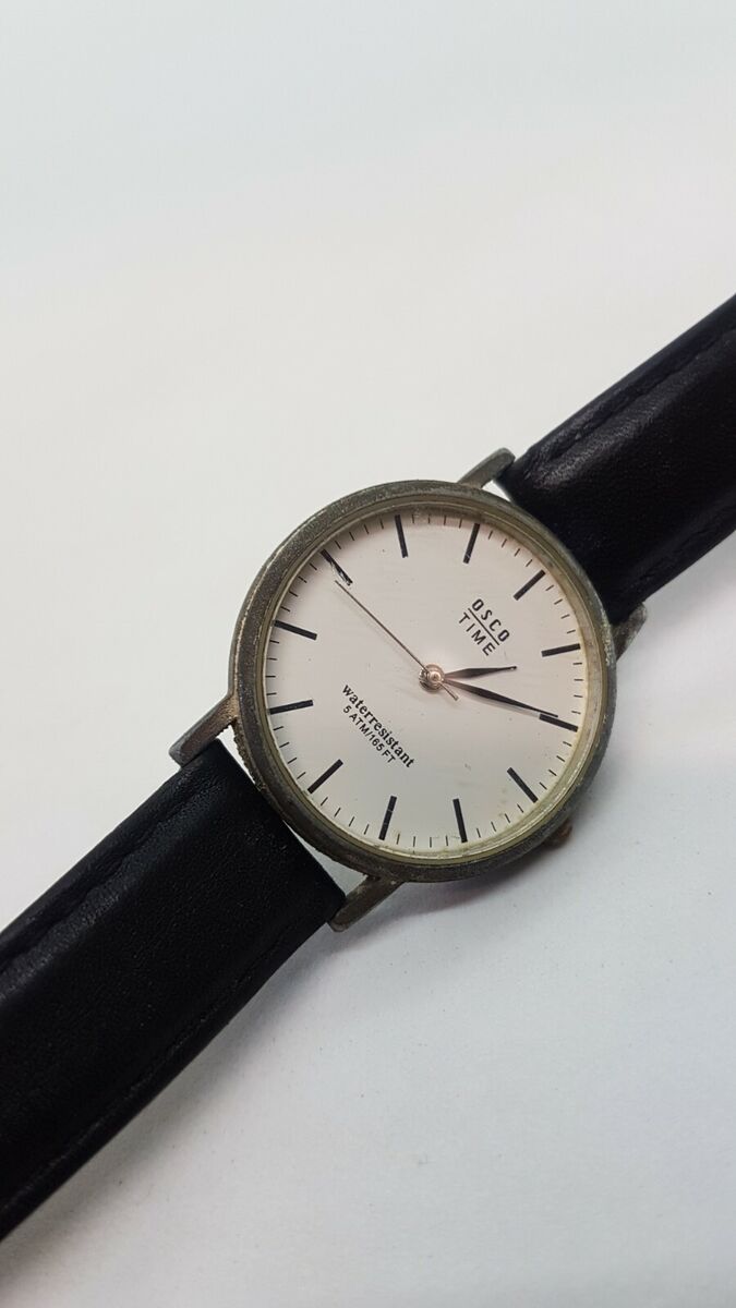 trimestre clérigo basura Osco Time 35mm Vintage Retro Watches for men and women | Simple Classic  Watch | eBay