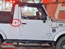 PIASTRA DI ASSETTO BARRA TARGA CROMATA adatta a SUZUKI SAMURAI SJ413 SJ410 SIERRA DROVER