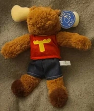 NWT 1988 MJC - Plush Purr-fection TOMMY MOOSE - Vintage - Style #03248