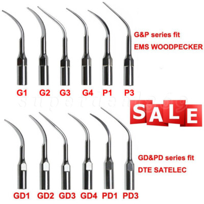1-30pcs Dental Ultrasonic Piezo Scaler Tips fit EMS Woodpecker / DTE SATELEC