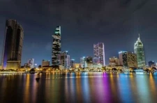 Digital Image Picture Photo Pic Wallpaper Background  Water Lights Nighttime