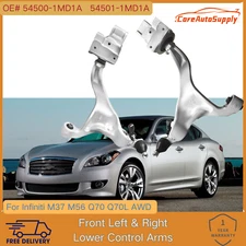 NEW Front Left & Right Lower Control Arm Fits For Infiniti Q70 2014-2019 AWD