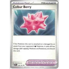 POKEMON TCG - COLBUR BERRY 168/191 - SURGING SPARKS
