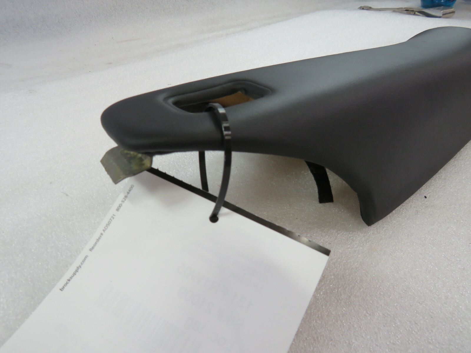 Ferrari 612 Scaglietti, LH, B-Pillar Interior Trim Panel, Black, P/N 68298800