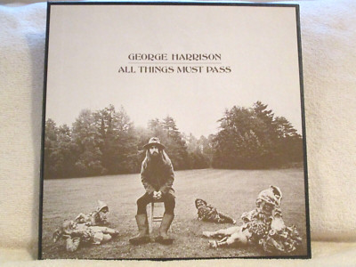 GEORGE HARRISON ALL THINGS MUST PASS STUNNING ORG '70 3-LP BOX ALL