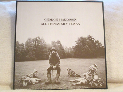 GEORGE HARRISON ALL THINGS MUST PASS STUNNING ORG '70 3-LP BOX ALL