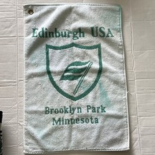 Edinburgh USA brooklyn Park Golf Course Golf Towel Golf Ball Dryer Made In USA