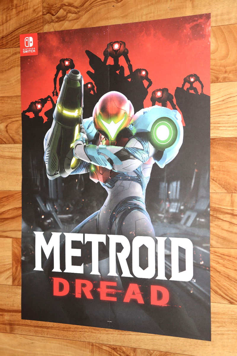 Metroid Dread Very Rare Promo Poster Nintendo Switch 59x42cm | eBay