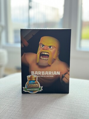 Gold Barbarian Supercell Clash Royale Crown