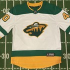 Fanatics Minnesota Wild Devan Dubnyk Reverse Retro Stitched NHL Hockey Jersey L