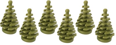 Lego 4x olivgrüne kleine Kiefer (Weihnachtsbaum) NEU!!!