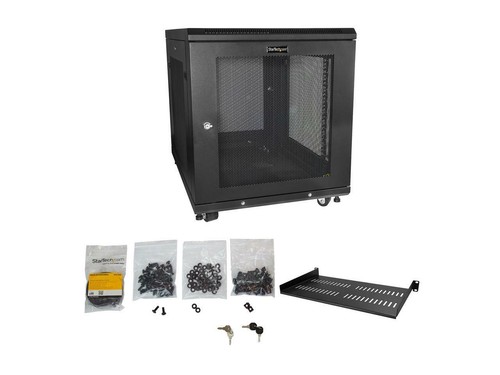 StarTech RK1233BKM StarTech.com Server Rack Cabinet - 12U - 31 in Deep Enclosure - Picture 8 of 8