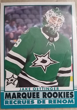 2020-21 Upper Deck O-Pee-Chee Update Retro Marquee Rookie #629 Jake Oettinger