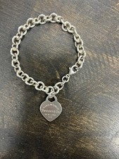 Tiffany Bracciale Iconico Cuore Argento