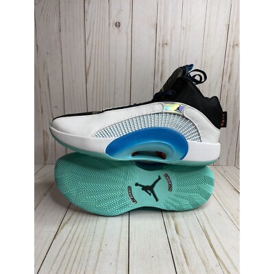 Nike Air Jordan 35 Guo Ailun Morpho Mens Size 11 White Teal Black