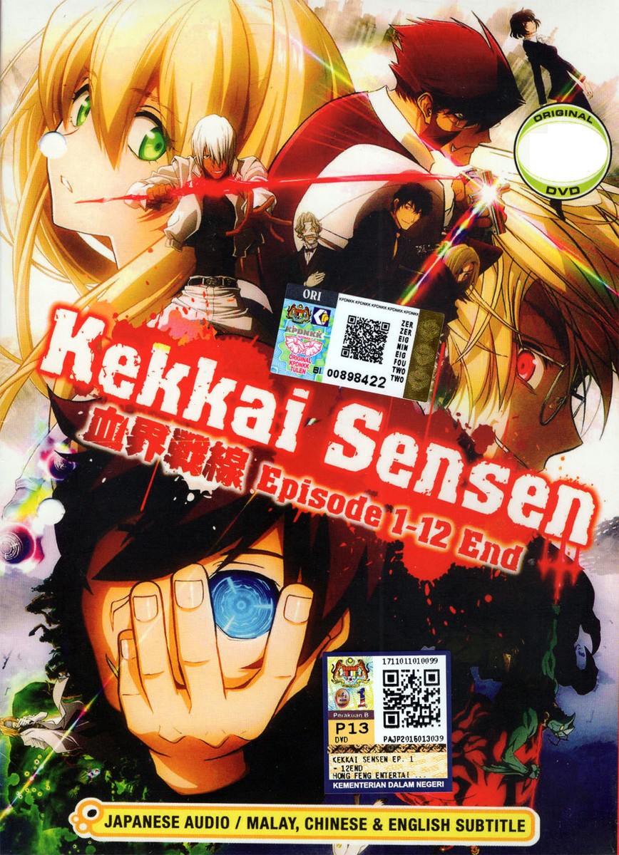 Kekkai Sensen [Blood Blockade Battlefront ] DVD 1-12 | eBay