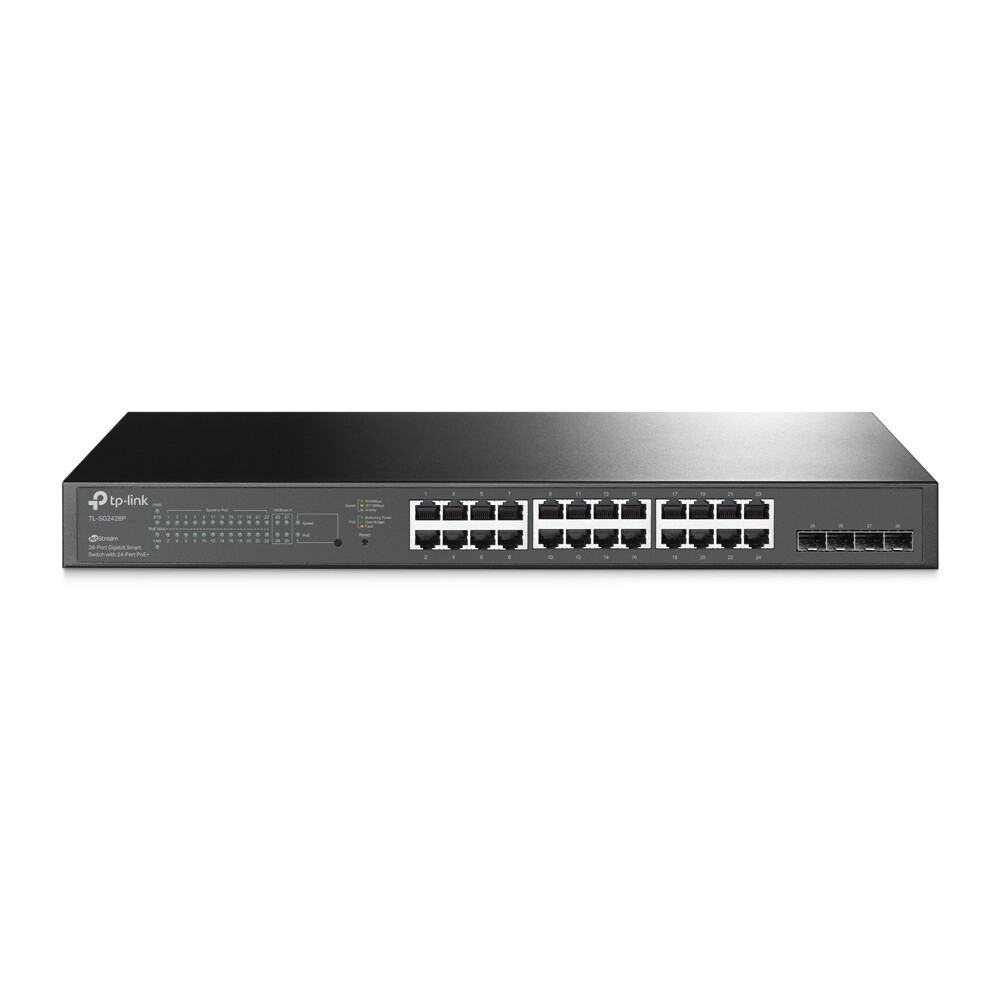 Switch 24 Porte 1 GB Poe + E 4 SFP 250 W Omada Di Tplink