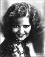 CLARA BOW VINTAGE ORIGINAL PHOTO HOLLYWOOD ICONIC ACTRESS STUNNING PORTRAIT POSE