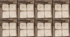 32x Square Compex Compatible Electrodes Pads 2x2" Concave Stud Electrodes