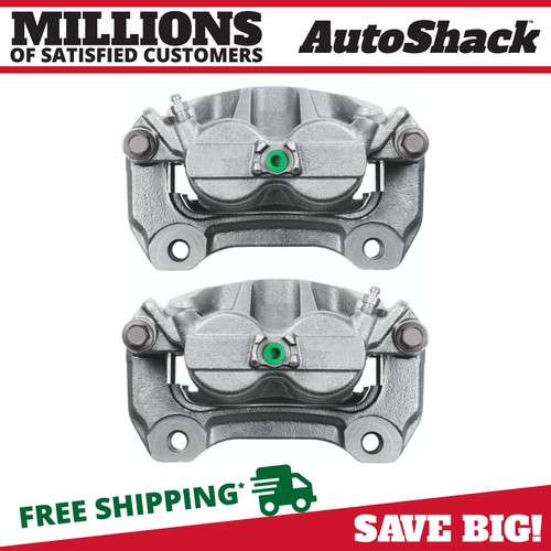 Front Brake Calipers w/ Bracket Pair 2 for 20112016 2017 Honda Odyssey