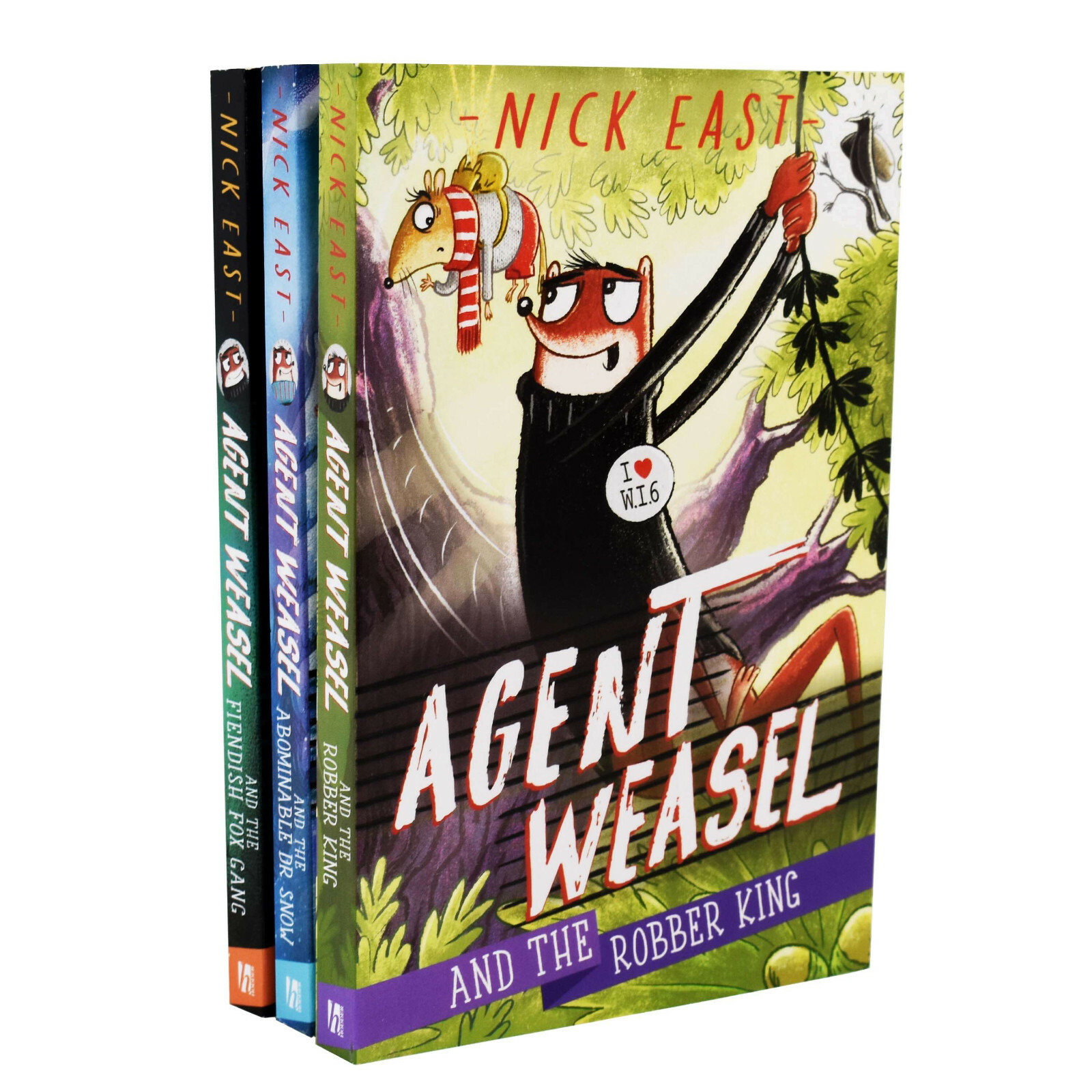 Agent Weasel Series Books 1 - 3 Collection Box Set by Nick East Fox Gang,Dr Snow - Image 3
