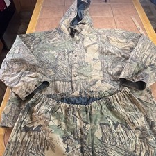 Vtg Cabelas Jacket Pants Set Mens Sz XXL Realtreee Camo GoreTex Hunting USA Made