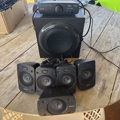 Logitech Z906 5.1 Surround Sound Speakers System (Working So Good)