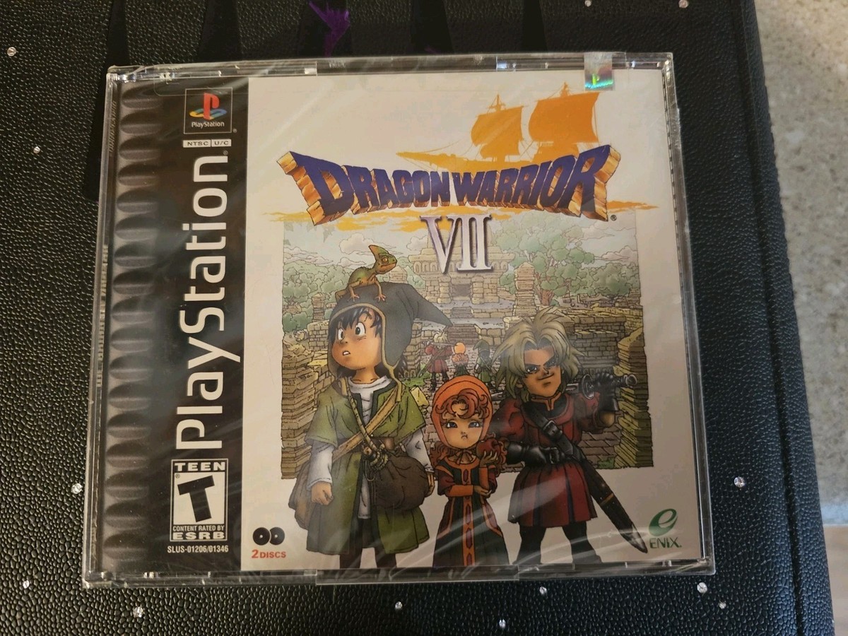 新品未開封 ドラゴンクエストⅦ プレイステーション1 Dragon Quest 7 VII PlayStation 1 PS1 Japan Tested No Manual