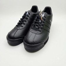 Adidas Samoa Black White Mens Leather Sneakers Shoes Brand New NIB IG1817 Multi