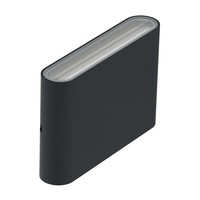 Wandlampe AußEn Led Up Down Mit Farbwechsel B: 13,5 Cm IP65 Schwarz Leuchte
