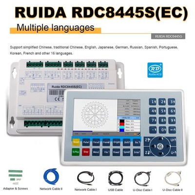 RUIDA 8445 Control System Control board Support Lightburn For CO2 Laser Engraver