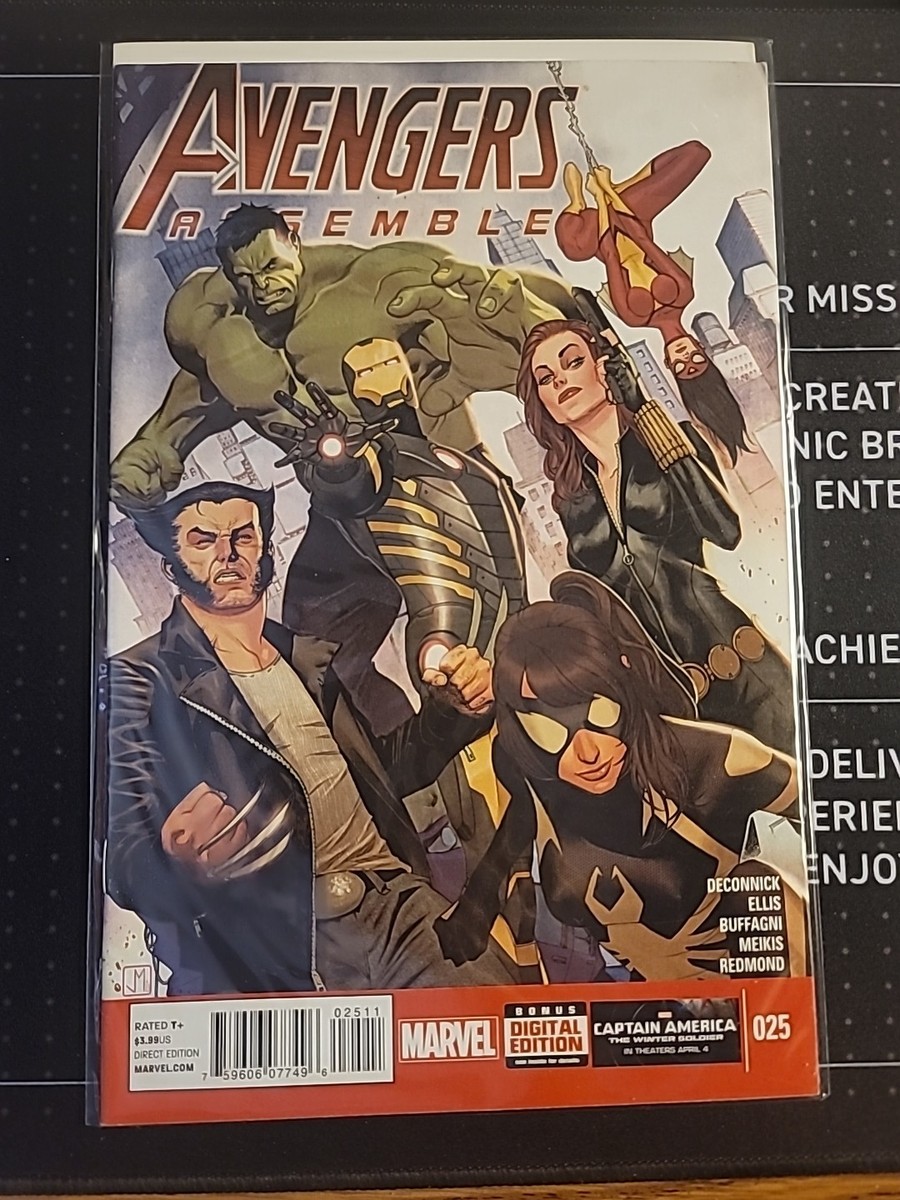 【ヴァイスシュヴァルツ】Avengers assemble. sp マーベル Avengers Assemble #25 - Marvel Comics 2014 Hulk, Wolverine, Black