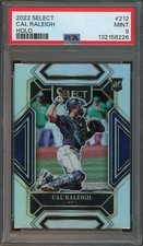 2022 Select #212 Cal Raleigh RC MINT Holo Silver Prizm PSA 9 Mariners 8226