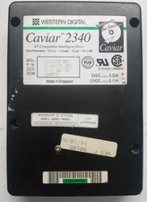 WD Caviar 341.2mb WDAC2340-00H 61-600384-010 Hard Disk Drive 3.5 HDD Ide Pata