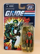 2008 GI Joe Laser Rifle Trooper SGT. FLASH v2 25th Anniversary NEW NBO
