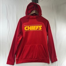 Nike Kansas City Chiefs Hoodie Mens M Red NFL On-Field Therma-FIT 706485-657