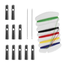 10 Pcs Metal Umbrella Tail Beads Folding Repair Finial