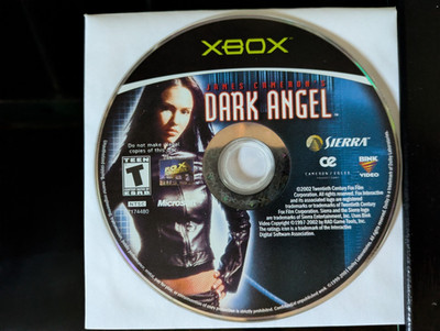 James Cameron's Dark Angel (Microsoft Xbox, 2002) ***TESTED***