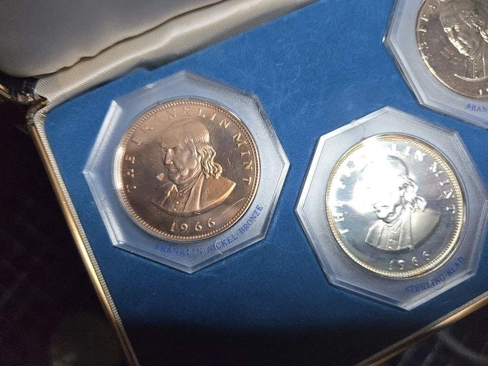 Juego de monedas conmemorativas y coleccionables Franklin Mint Foto 3 de 4