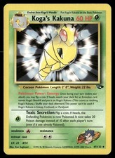 Koga's Kakuna 47/132 Uncommon Gym Challenge Pokemon Unlimited MP on eBay