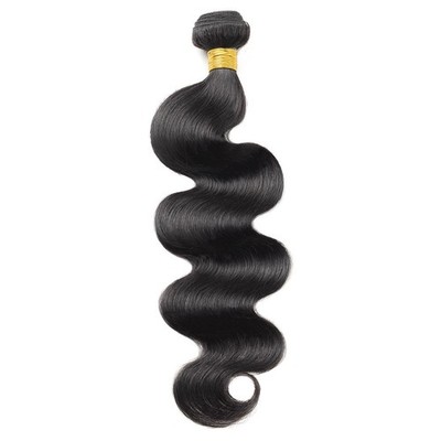BodyWave Human Hair Bundles100%BrazilianVirginHair Weave NaturalBlack 12-30 Inch