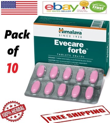 Himalaya Evecare Forte Ayurvedic 300 Tabs (10x30) Women's Wellness Exp 2028 F/S.