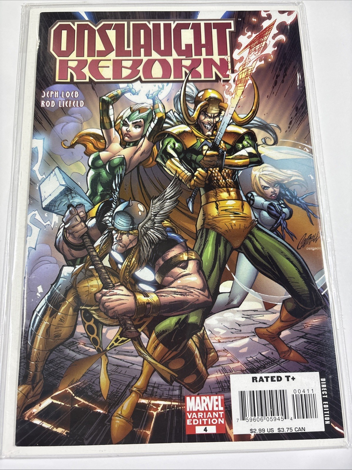 Marvel Onslaught Reborn #4 Unread Condition CVR B