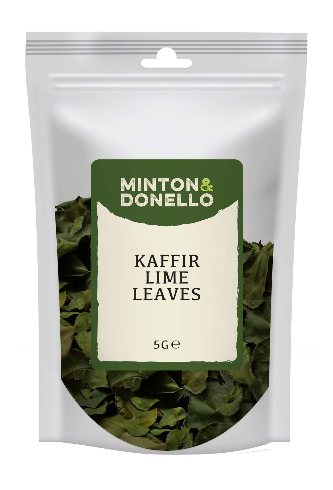 Minton & Donello Kaffir Lime Leaves 10x5g Dried Herb