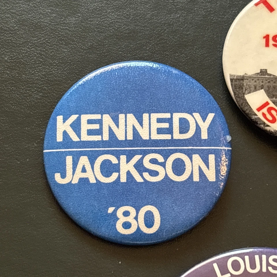 10 Different 1980 Senator Ted Kennedy for President Buttons Collector Set EMK - Image 2 of 4