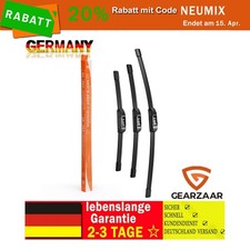 SCHEIBENWISCHER VORNE + HINTEN passt für Ford Fusion 2002-06/2012 Wischerblätter
