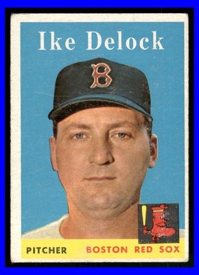 1958 Topps - Ike DeLock #328 (wrinkle) VG